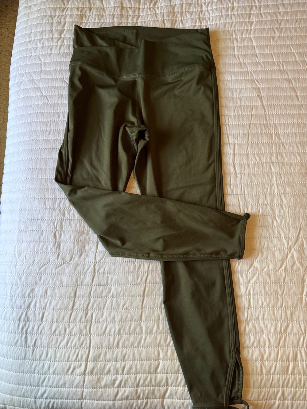 Nike Dri-FIT Olive Green Athletic Leggings
